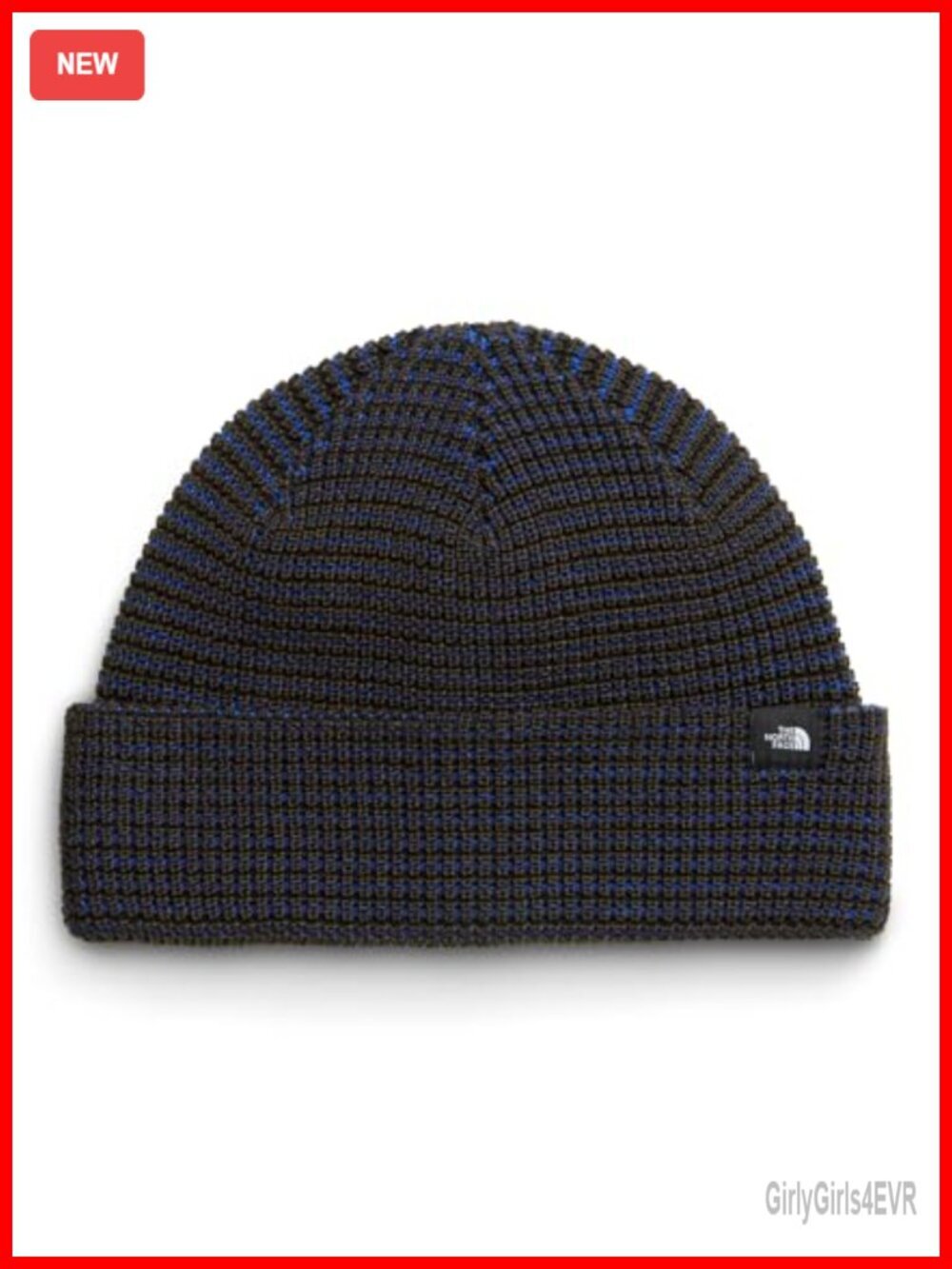 Shallow Fit Cuffed Beanie, 100% Recycled Polyester, Winter Hat for Men & Women
